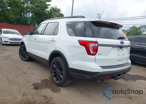 2018 Ford Explorer Xlt из США, поврежденный, VIN 1FM5K8D84JGA18665